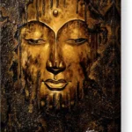 searching buddha canvas print